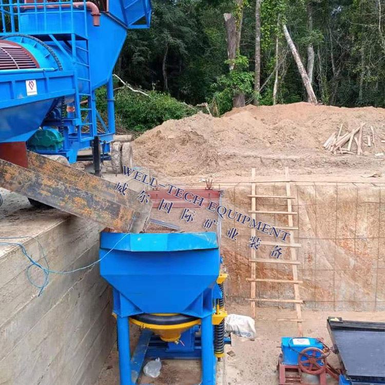 Diamantni pralni stroj iz Kitajske, mednarodna rudarska oprema JiangXi Well-tech