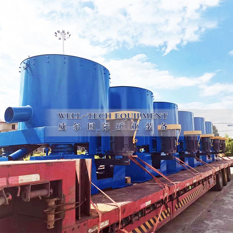 Dostava 6 kompletov STLB80 Gold centrifugalnih koncentratorjev v Mongolijo